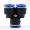 Conector pneumatic &icirc;n Y 10mm &ndash; Racord pentru distribuție aer comprimat