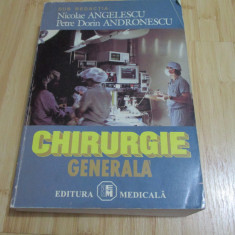 NICOLAE ANGELESCU--CHIRURGIE GENERALA - 2000