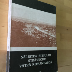 Dr. Victor V. Grecu - Salistea Sibiului straveche vatra romaneasca [1990]