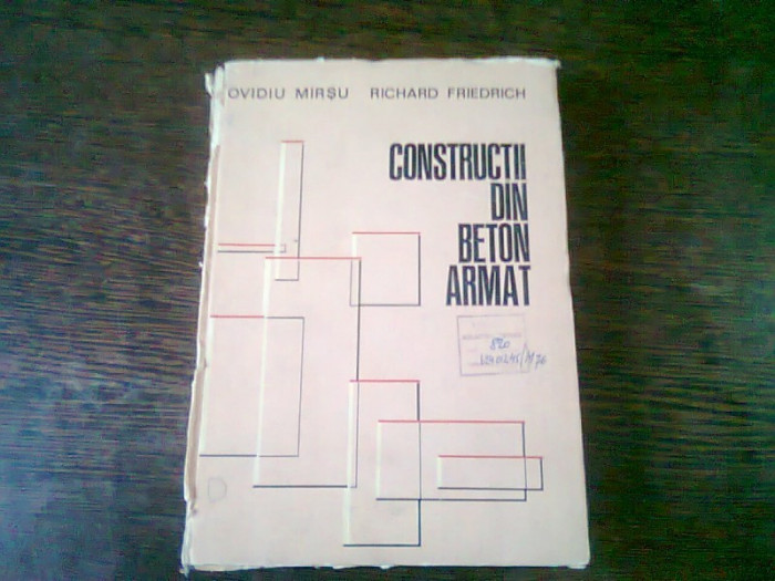 CONSTRUCTII DIN BETON ARMAT - OVIDIU MIRSU