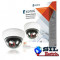 Camera de supraveghere falsa CCTV dome cu LED-uri IR