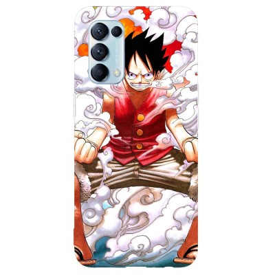 Husa compatibila cu Oppo A5 (2020) model Luffy one piece, Silicon, TPU, Viceversa foto