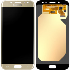 Display - Touchscreen Samsung Galaxy J7 (2017) J730 Dual SIM, Auriu foto