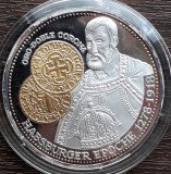 (A273) MEDALIE ARGINT AUSTRIA - 1000 ANI MONEDA IN AUSTRIA -PERIOADA HABSBURGICA, Europa