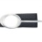 Grila bara fata Chevrolet Aveo Sedan (T250), 03.2006-05.2011, Dreapta, 250427-8 cu locas pentru proiectoare,insertie crom