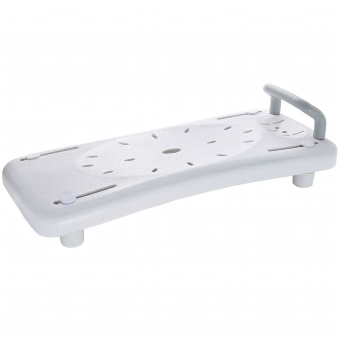 RIDDER Scaun tip raft pentru cadă cu m&acirc;ner, alb, A0040101