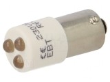 Lampă de control LED albă 230V