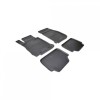 Covorase Cauciuc Tip Tavita BMW Seria 1 F20/F21 (2011-2019) + Protectie Tunel Spate - ALM, Negru