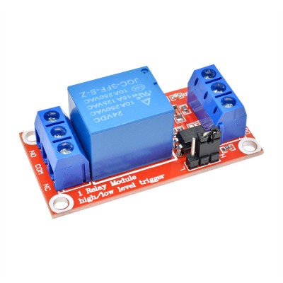 Modul releu optocuplor 24V 1 canal 30A Arduino / Optocoupler H/L Level (r.6781F) foto