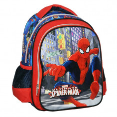 Ghiozdan 3D Spiderman, 30 cm, Multicolor foto