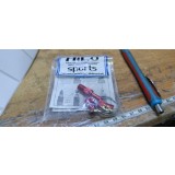 Set de adaptoare pentru valve de bicicletă HiLo sports [cu breloc] - 3 bucăți de adaptoare pentru valve din aluminiu