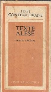 Texte alese - Erich Fromm foto
