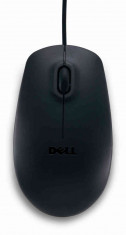 Mouse nou Optic Dell Negru HRG26 MS111 foto