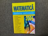 MATEMATICA PENTRU TESTAREA NATIONALA 2006 GINA CABA