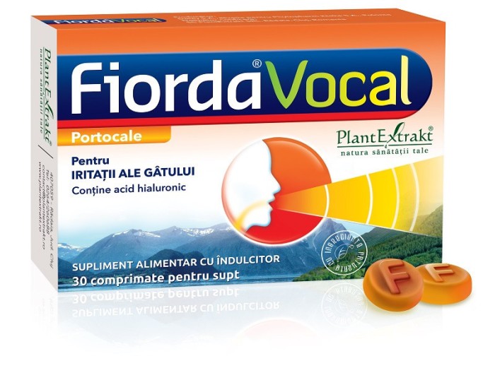 FIORDA VOCAL PORTOCALE 30CPR DE SUPT