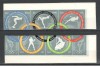 Romania.1960 Olimpiada de vara ROMA-streif ndt. XR.390, Nestampilat