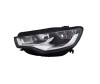 Far Audi A6 4G/C7 (2011-2014) stanga, TYC, cu lumina zi, H15+H7+PY21W+W5W, electric, cu motoras