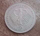C50 - Moneda foarte veche - Germania - 2 marci - 1989 litera J, Europa