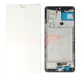 LCD+Touchscreen cu Rama Samsung Galaxy A42 5G / A426 BLACK OLED Dimensiune redusa