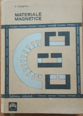 Materiale Magnetice - S. Cedighian, 1974 foto