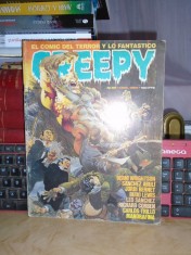 REVISTA BENZI DESENATE : CREEPY * NR. 34 * APRILIE * 1982 ( IN SPANIOLA ) *
