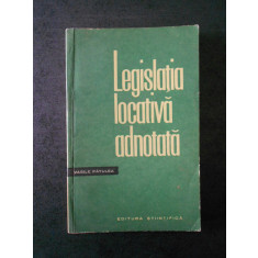 Vasile Patulea - Legislatia locativa adnotata