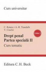 c. rotaru a.-r.trandafir v. cioclei drept penal partea speciala ii foto