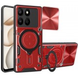 Husa pentru Honor 400 Smart 4G / X7d 4G / 400 Smart 5G, Techsuit, CamGuard Pro, Rosie