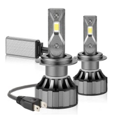 Set 2 becuri LED H7, 180W, 6000K, Canbus, 16000Lm