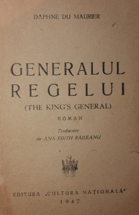 GENERALUL REGELUI