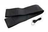 Husa volan auto din piele, cu snur, marimea L 41-43 cm, AMiO