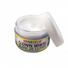 Culoare pictura pe fata White Clown Snazaroo 250ml foto