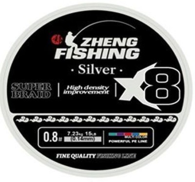 Fir Textil ZHENG FISHING PE LINE X8 Silver, 10.34kg, 0.20mm, 150m foto