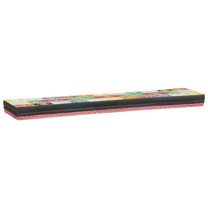 vidaXL Rafturi de perete cu raft 2 pcs Multicolour 100 x 20 x 6 cm 4017576