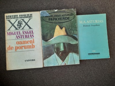 MIGUEL A ASTURIAS PAPA VERDE/OAMENI DE PORUMB/DOMNUL PRESEDINTE RF22/0 foto