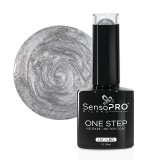 Cumpara ieftin Oja Semipermanenta SensoPRO Milano One Step 10ml, Shine Steel #025