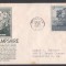 United States 1955 Old man of the mountains x 2 FDC K.549