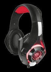 Trust GXT 313 Nero Illuminated Headset foto