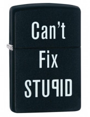 Bricheta Zippo 28664 Can&amp;#039;t Fix Stupid foto