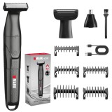 Cumpara ieftin Aparat de Ras si Barbierit Electric, Profesional, BIRAI MultiGroom Pro 3 in 1, Motor 7.000 RPM, Kit Grooming Complet, Lama Inox, Baterie Li-Ion, Auton