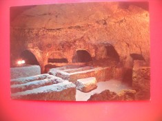 HOPCT 77896 SARCOFAGII CATACOMBE SF IOAN -SIRACUZA -SICILIA-ITALIA-NECIRCULATA foto