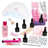 Cumpara ieftin Kit Oja Semipermanenta SensoPRO Milano 10ml cu Lampa UV #02
