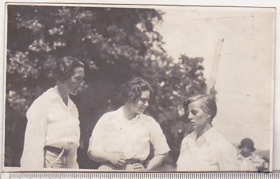 bnk foto Principesa Ileana - 1930 - actiune Cercetasele Romaniei la Horezu