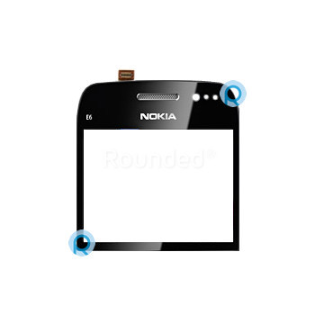 Nokia E6-00 Display Ecran tactil negru foto