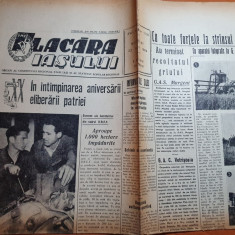 flacara iasului 22 iulie 1964-articol si foto "mandra esti valea prahovei"