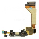 Conector de &icirc;ncărcare flex alb pentru iPhone 4