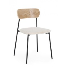 Set 2 scaune multicolor Genevieve 46x49x76.5 cm