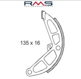 Sabot frana (ferodo) spate moped Piaggio Boss &ndash; Boxer &ndash; Bravo &ndash; Ciao &ndash; Ciao Mix - Grillo &ndash; Si &ndash; Super Bravo 2T 50cc