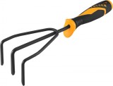 Cultivator Gradina GARDENEST Tolsen, Maner Ergonomic, Otel Forjat, 55x90mm, 285mm Lungime, Anti-Coroziune, Aereaza Solul