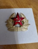 Insigna medalie comunista sovietica &icirc;nainte de 1991 originala stare perfecta